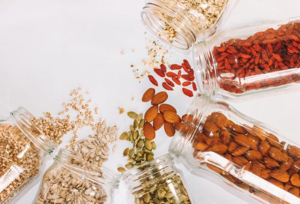 Photo by Maddi Bazzocco variety of assorted-color beans